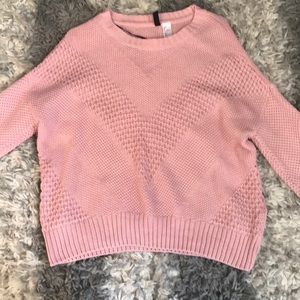 Pink sweater